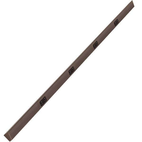 72" 20 amp 120 volt Bronze 4 Duplex Receptacle Under Cabinet Power Strip